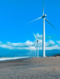 Bangui wind farm is a wind farm in bangui, ilocos norte, philippines.