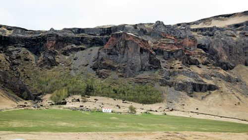 Scenic view of mountains