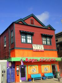 Low angle view of building against sky