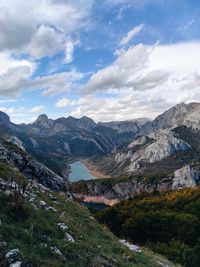 Hiking through picos de europa 