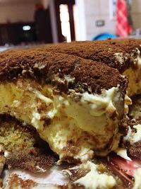 Close-up of ice cream