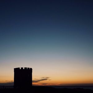 Scenic view of sky at sunset