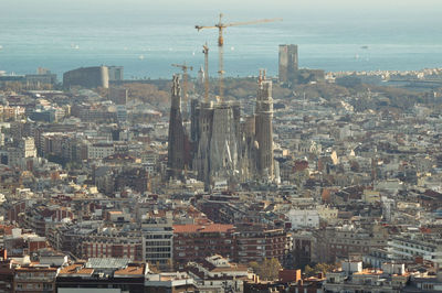 Aerial view of cityscape