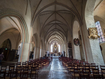 Interior of cathedral