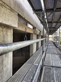 View of elevated walkway