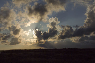 Panoramic view of landscape against sky