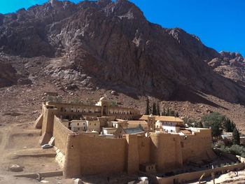 Houses on a mountain