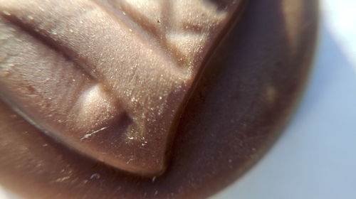 Close-up of bread in glass