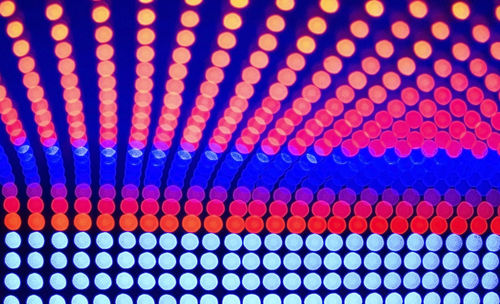 Full frame shot of multi colored lights