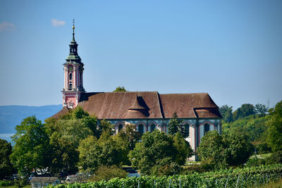 Church at lake constance