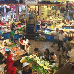 Full frame shot of market stall