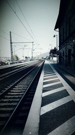 Railroad tracks
