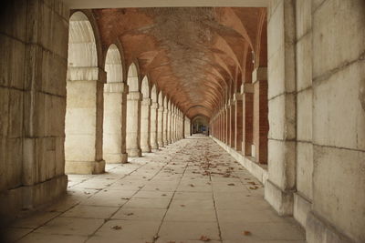 Corridor in historic building