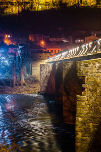 Close-up of wet swimming pool