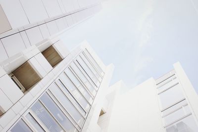 Low angle view of buildings against sky