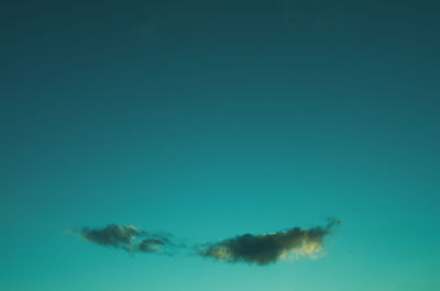 Scenic view of blue sky and clouds