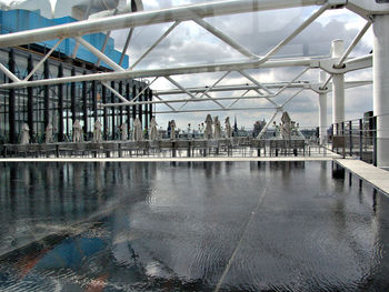Built structure in water