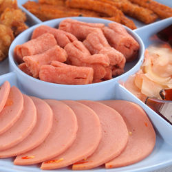 Close-up of breakfast in bowl