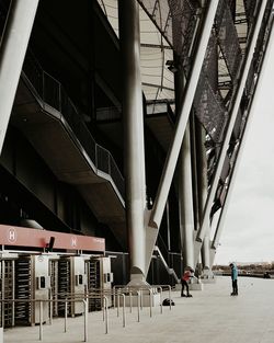 Low angle view of bridge