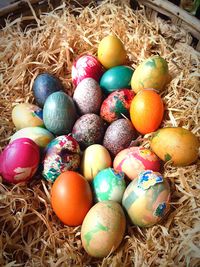 Close-up of colorful balls