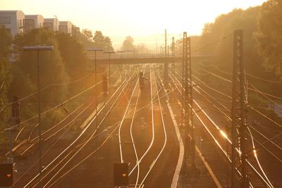 Railroad tracks