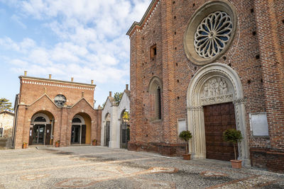 View of historic building against sky