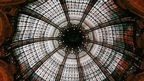 Low angle view of ceiling