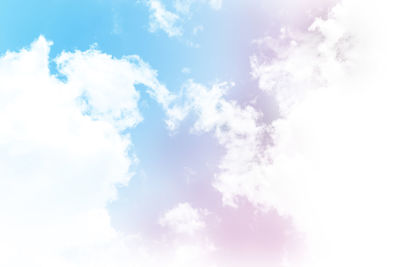 Low angle view of clouds in sky