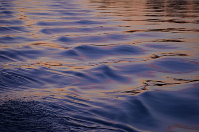 Full frame shot of rippled water