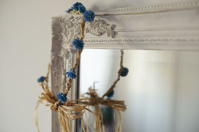 Close-up of tied up hanging