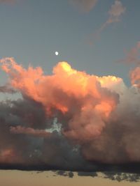 Low angle view of cloudscape