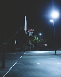 Street light at night