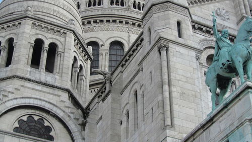 Low angle view of basilique du sacre coeur