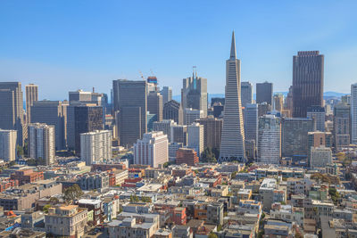 Aerial view of a city