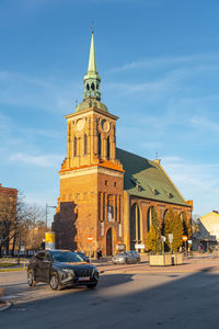 Low angle view of cathedral against sky