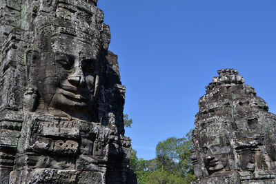 Low angle view of a temple