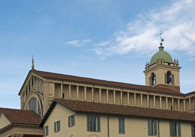 Low angle view of building against sky