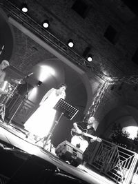 Low angle view of built structure