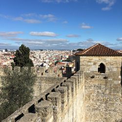 Fort against sky