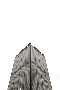 Low angle view of building against clear sky