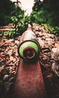 Close-up of rusty metal