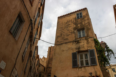 Low angle view of building against sky