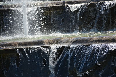 Close-up of water splashing