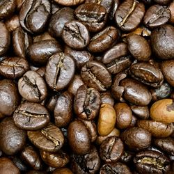 Full frame shot of coffee beans