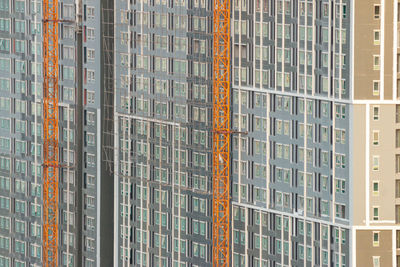 Full frame shot of modern building