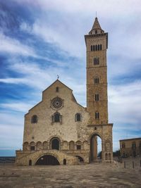 Low angle view of a clock tower