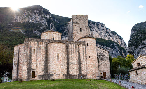 View of historic building against sky