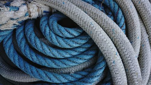 Full frame shot of ropes