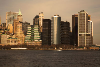 View of buildings at waterfront