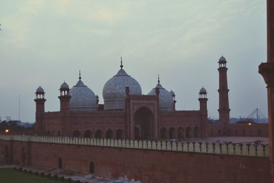 View of mosque against sky